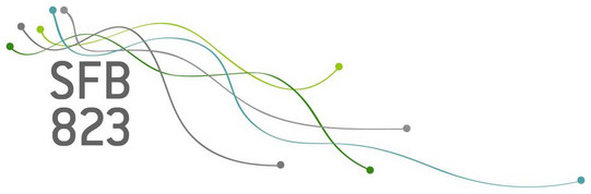 Logo Sonderforschungsbereich 823 Logo Sonderforschungsbereich 823