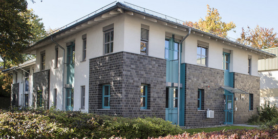 Referat Forschungsförderung Eine zweistöckiges Gebäude